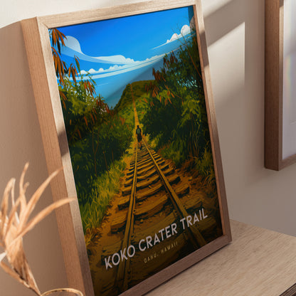 Koko Crater Trail, Oahu, Hawaii