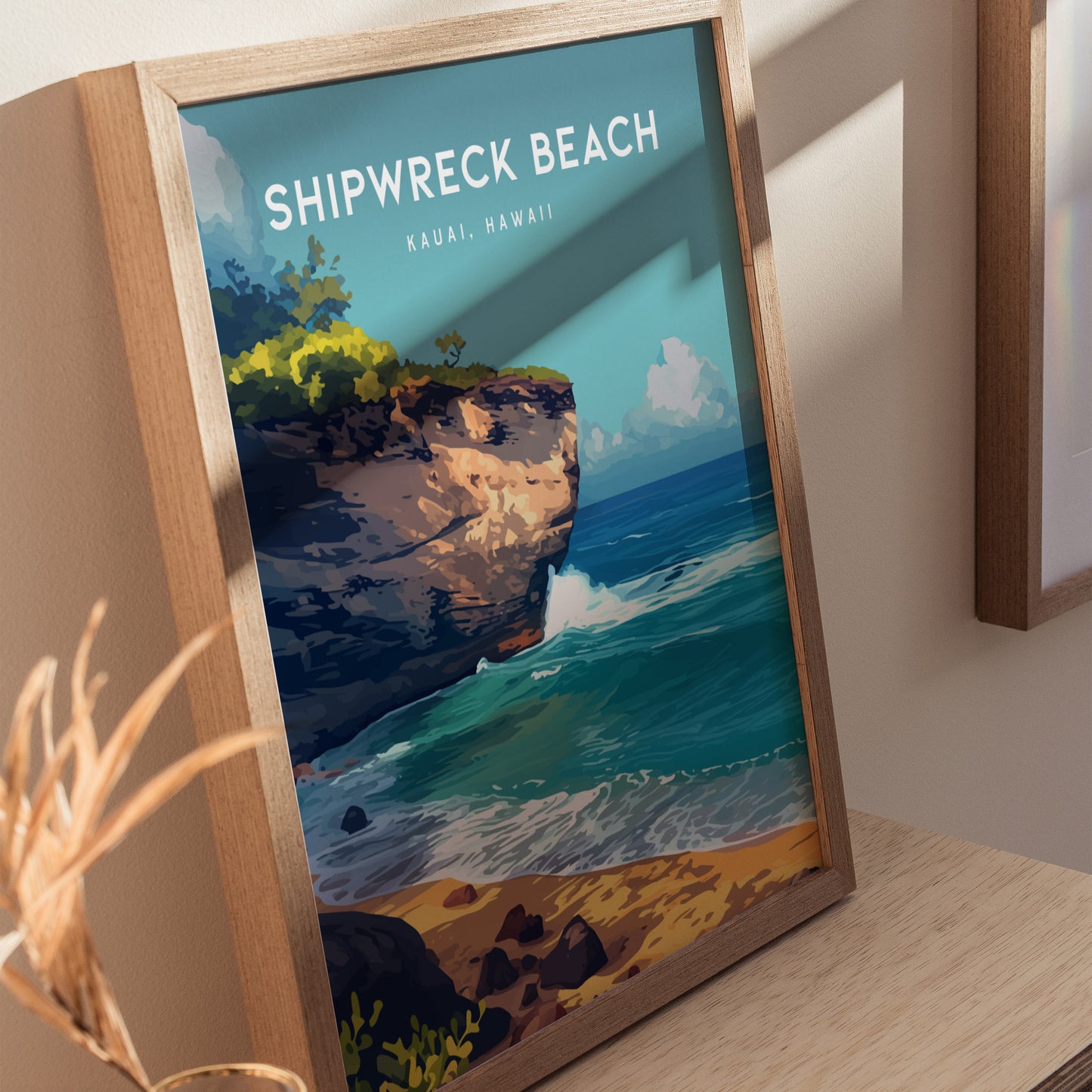 シップレックビーチ、カウアイ島、ハワイ