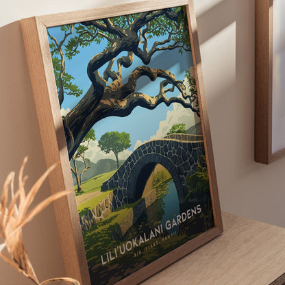 リリウオカラニ庭園、ハワイ島