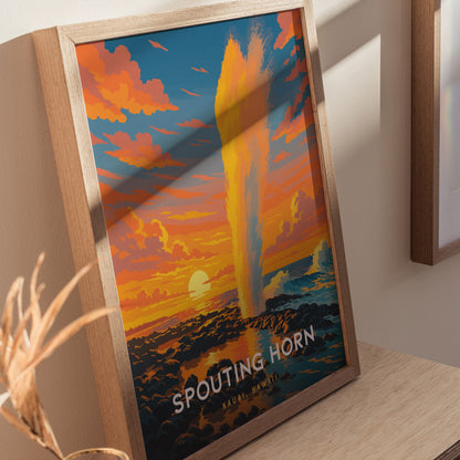 Spouting Horn, Kauai, Hawaii