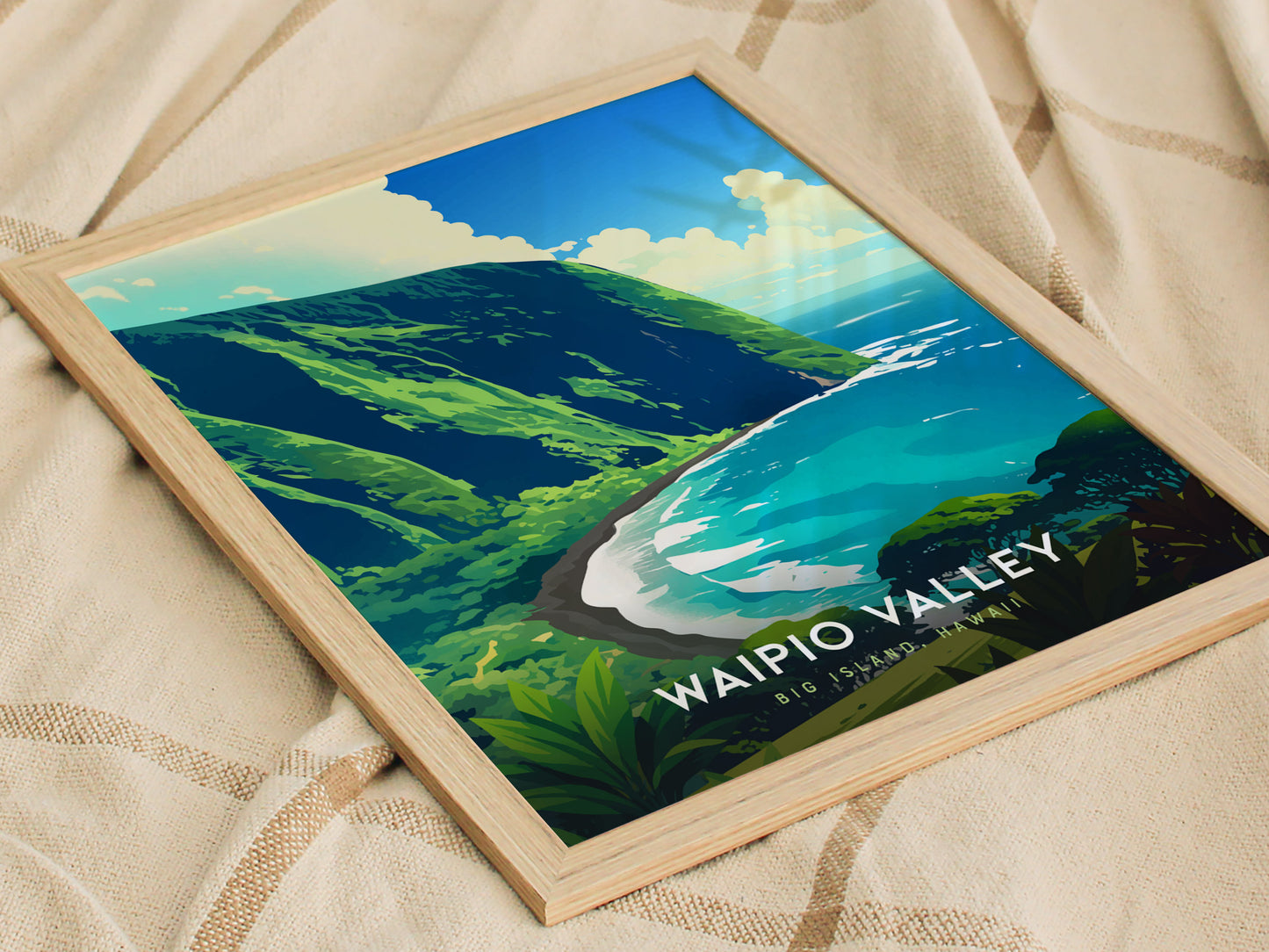 ワイピオ渓谷、ハワイ島