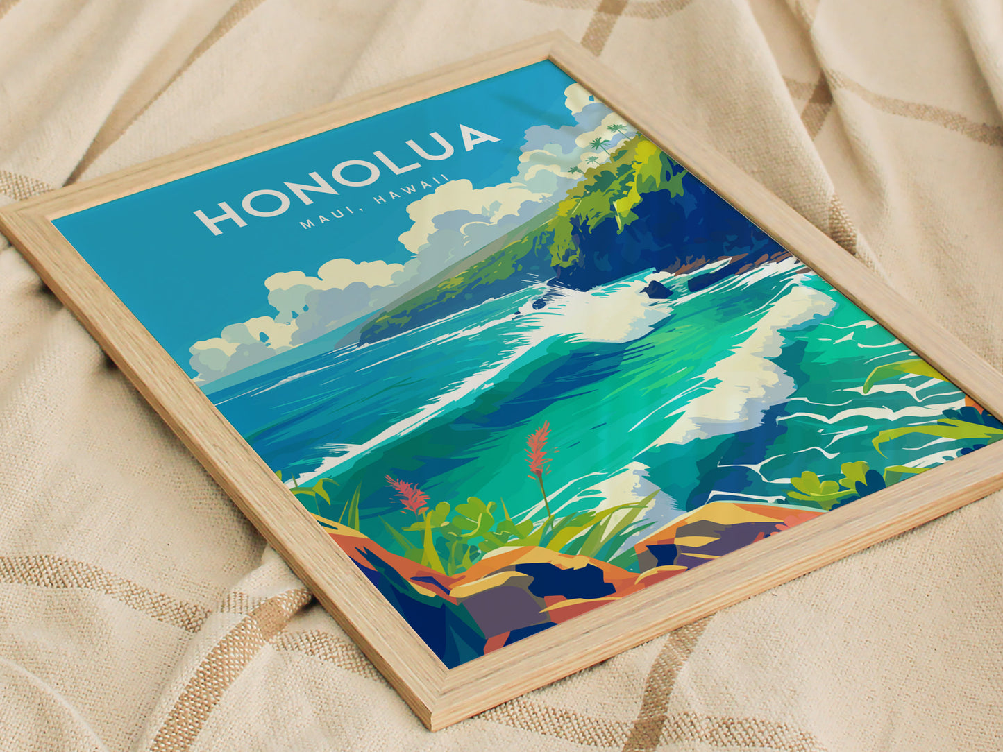 ホノルア、マウイ島、ハワイ