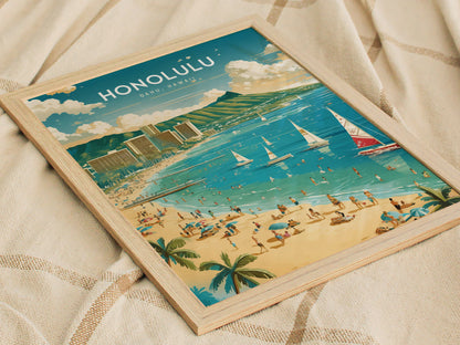 ホノルル、オアフ島、ハワイ