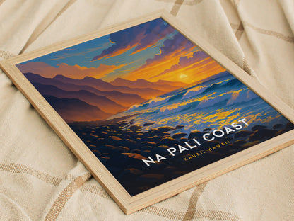 ハワイ、カウアイ島、ナ・パリ・コースト