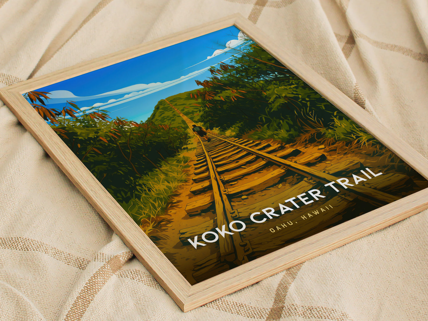 Koko Crater Trail, Oahu, Hawaii