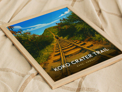 Koko Crater Trail, Oahu, Hawaii