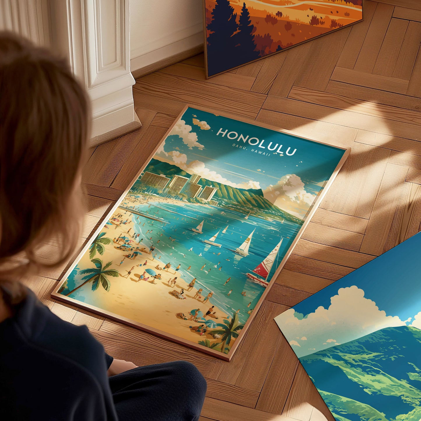 ホノルル、オアフ島、ハワイ