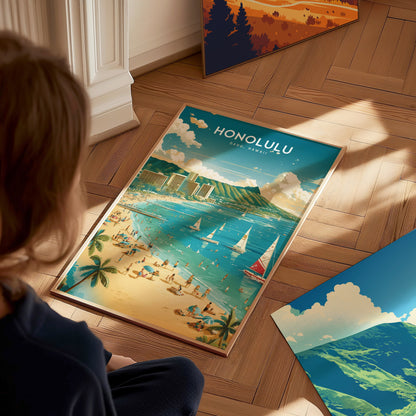 ホノルル、オアフ島、ハワイ