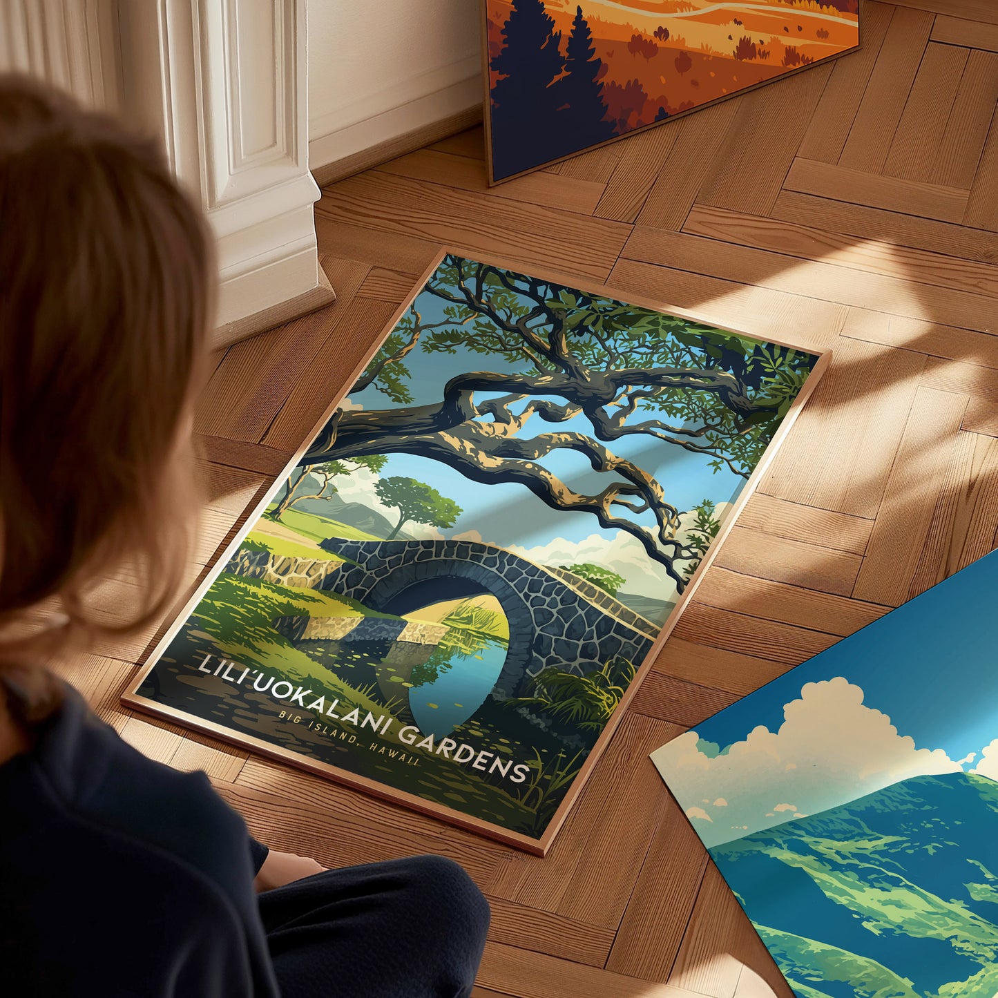 リリウオカラニ庭園、ハワイ島