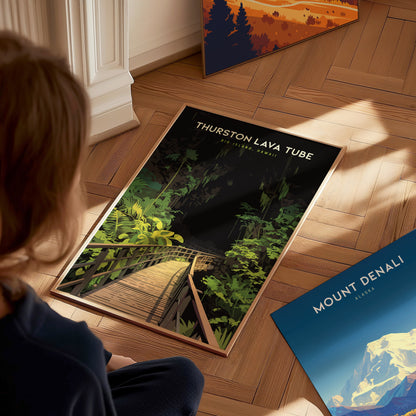 サーストン溶岩洞窟、ハワイ島