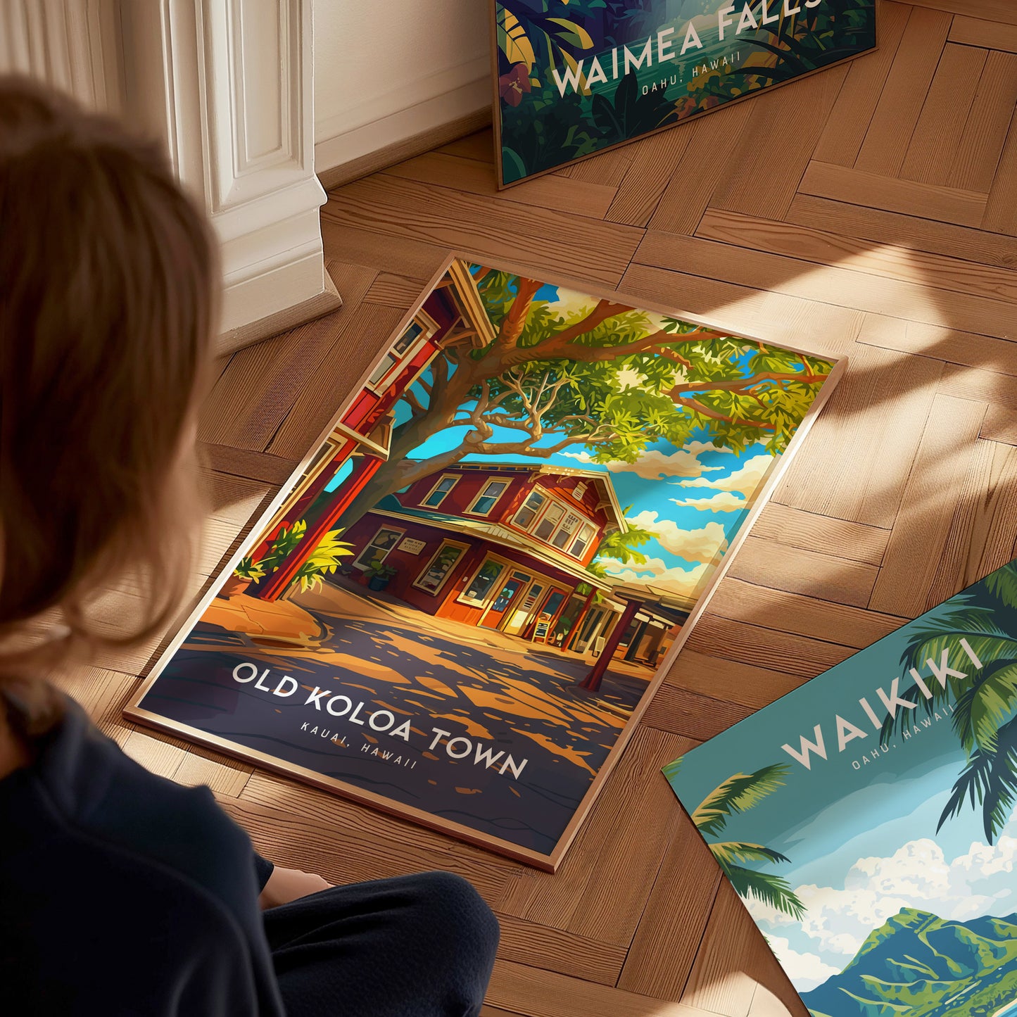 オールド・コロア・タウン、カウアイ島、ハワイ