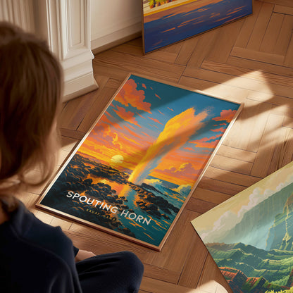 Spouting Horn, Kauai, Hawaii