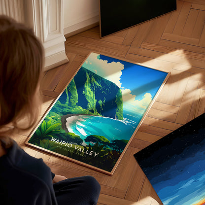 ワイピオ渓谷、ハワイ島