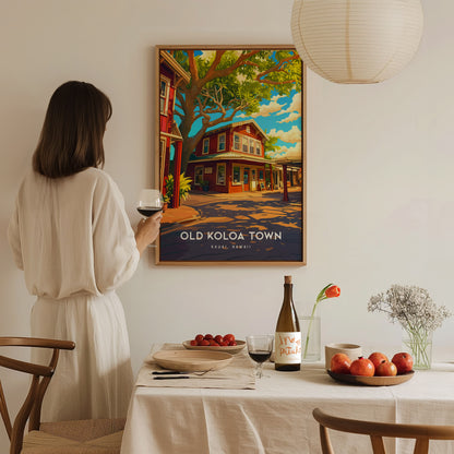 オールド・コロア・タウン、カウアイ島、ハワイ