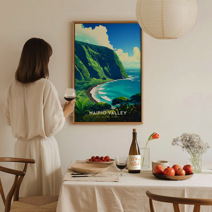 ワイピオ渓谷、ハワイ島