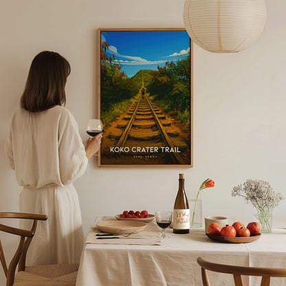 Koko Crater Trail, Oahu, Hawaii