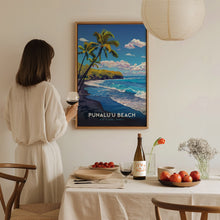 Punalu'u Beach, Big Island Hawaii