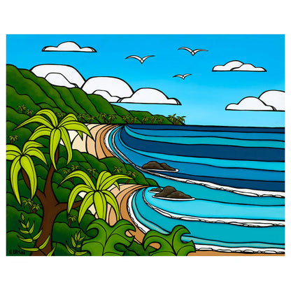 Paraíso en las islas exteriores de Heather Brown - Edición limitada Giclée