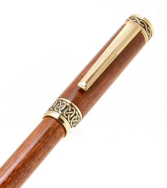 Koa Sculpted Chain Ballpoint Pen