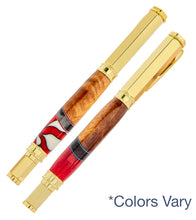 Magnetic Koa Rollerball Pen with Inlay