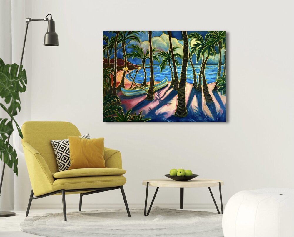 Moonrise Over Mama's by Kim McDonald