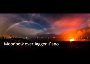 Moonbow Over Jagger by Don Slocum
