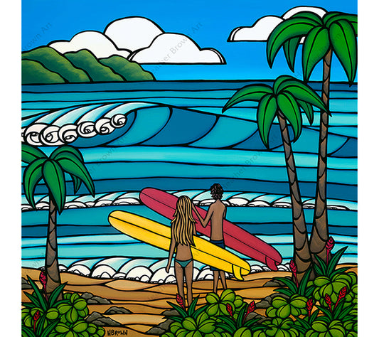 Un día en la vida de Heather Brown - Edición limitada Giclée