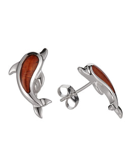 Koa Dolphin Earrings SS