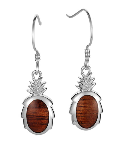 Koa Pineapple Earrings SS