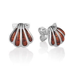Koa Sunrise Shell Earrings SS