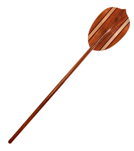 5' Inlaid Koa Maple Stripe Paddle