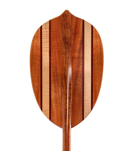 5' Inlaid Koa Maple Stripe Paddle