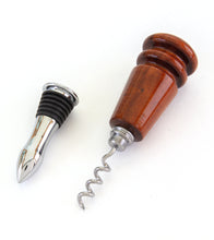 Koa Wine Stopper & Cork Screw by Dale Dennison (B)