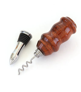 Koa Wine Stopper & Cork Screw by Dale Dennison (C)