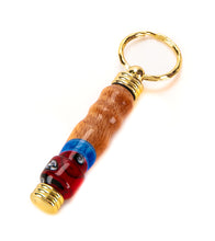 Koa Toothpick Holder Key Ring (Various Colors) by Dale Dennison