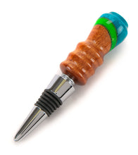 Koa Hybrid Wine Stopper & Cork Screw (Various Colors) by Dale Dennison