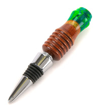 Koa Hybrid Wine Stopper & Cork Screw (Various Colors) by Dale Dennison