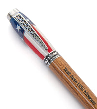 USS Missouri Teak/Resin Pen, Traveler Fountain