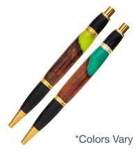 Gatsby Clicker Koa Ball Point Pen with Resin