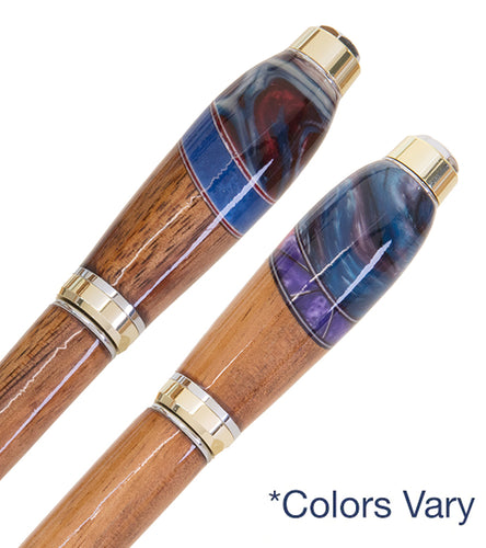 Handcrafted Koa Wood Pen - Ideal 5-Year Anniversary & Graduation