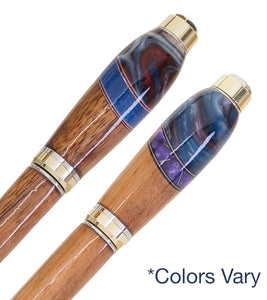 Big Ben Koa Ball Point Pen with Inlay