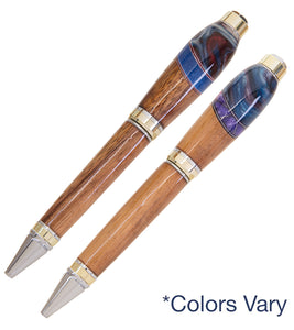 Big Ben Koa Ball Point Pen with Inlay