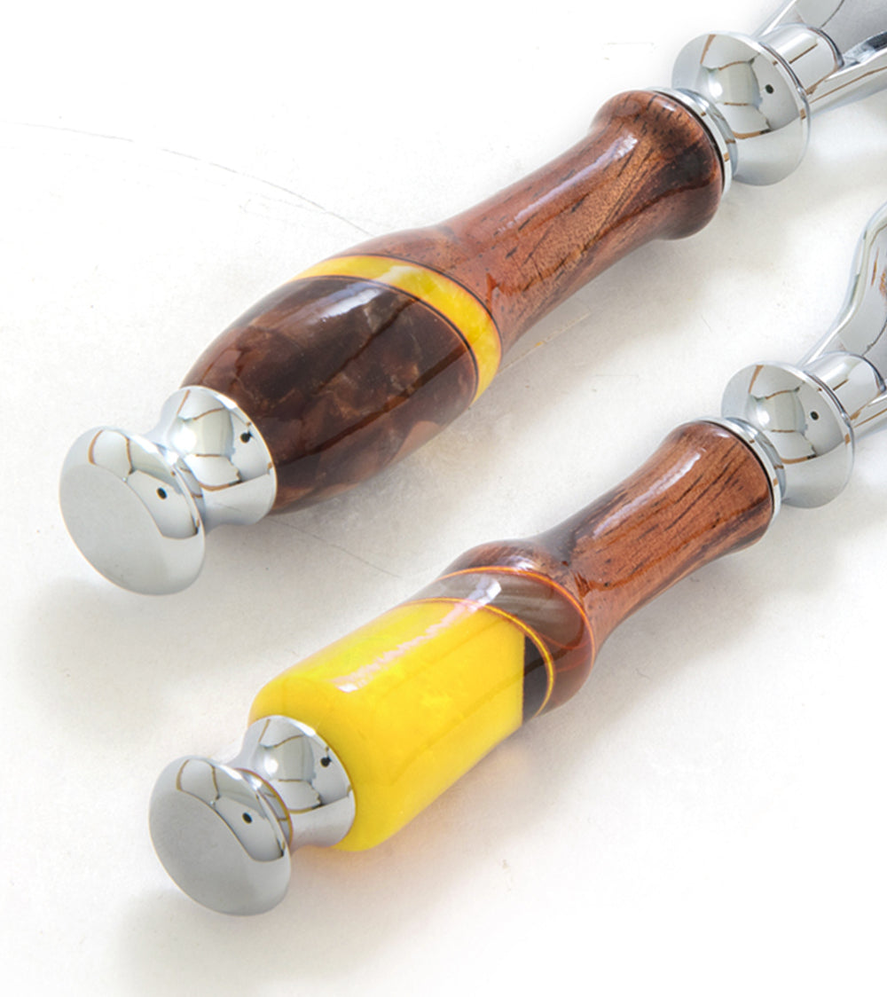 Koa Hybrid Razor - Fusion (Yellow) by Dale Dennison