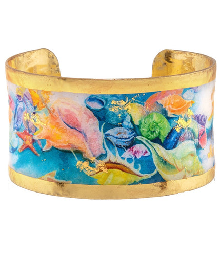 Rainbow Shells Cuff