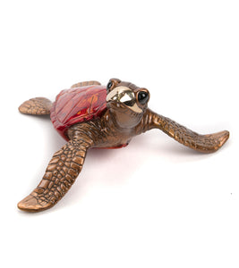 Bronze Sculpture "Honu" by Chris Barela