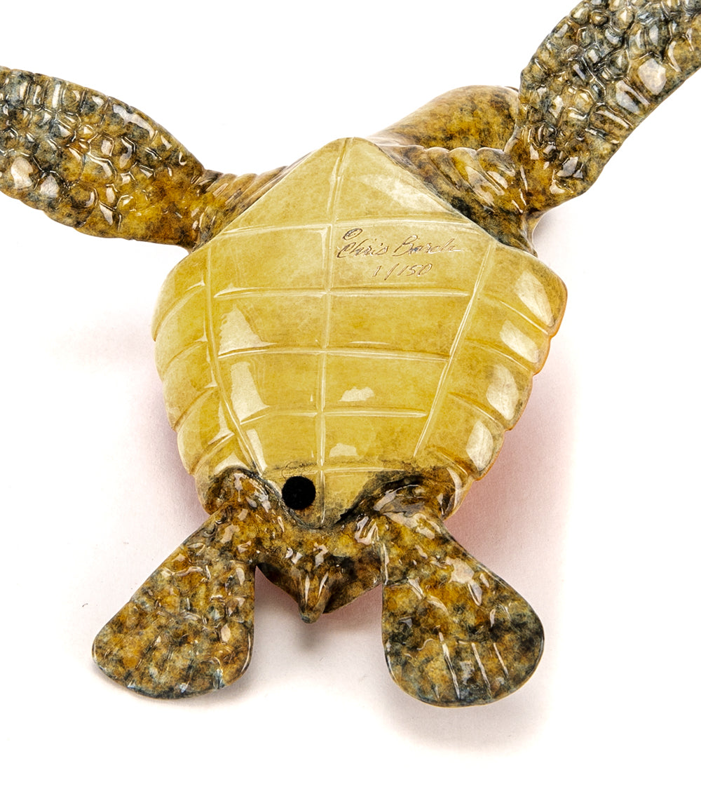 Escultura de bronce «Speedy» Naranja de Chris Barela