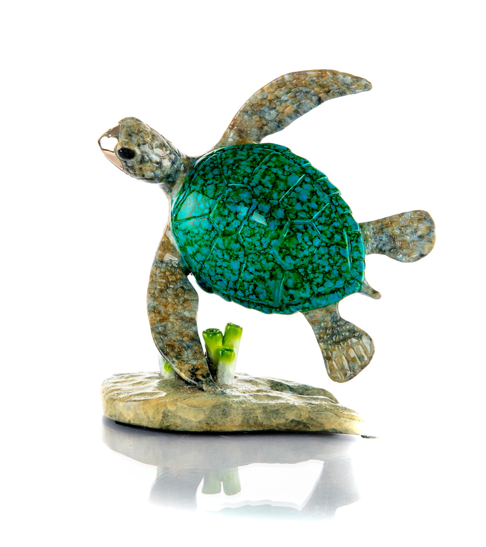 Bronze Sculpture "Sailor" by Chris Barela
