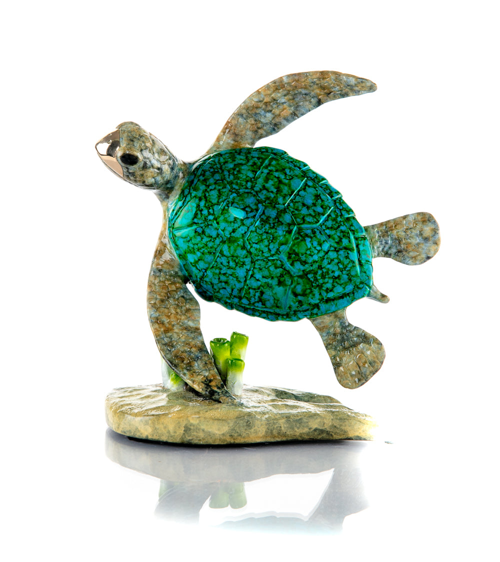 Bronze Sculpture "Sailor" by Chris Barela
