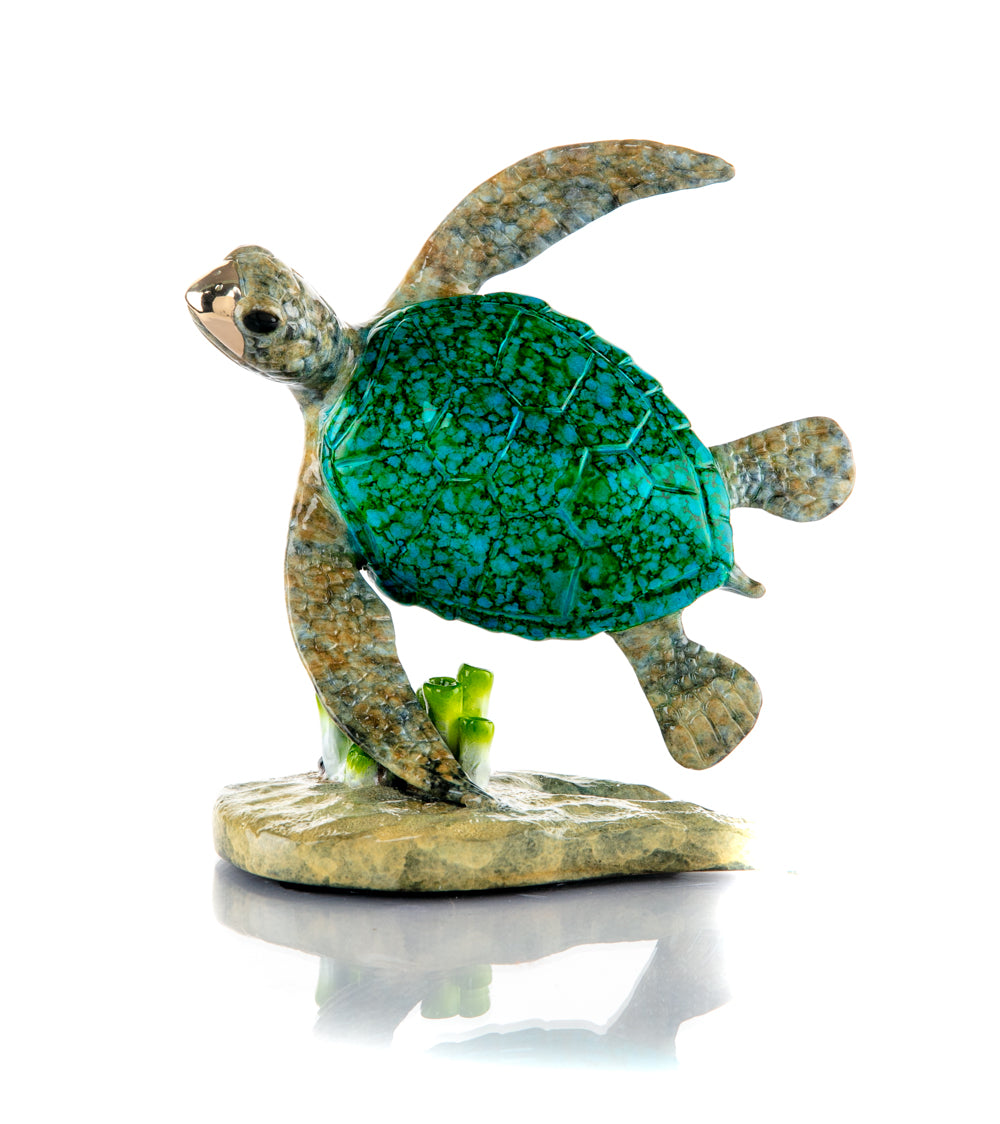 Bronze Sculpture "Sailor" by Chris Barela
