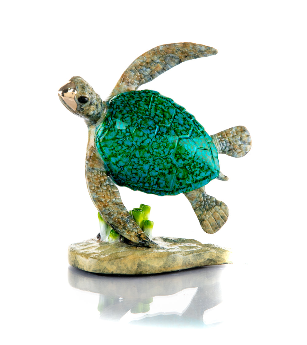 Bronze Sculpture "Sailor" by Chris Barela
